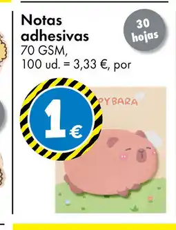 TEDi Notas adhesivas oferta