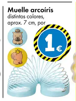 TEDi Muelle arcoíris oferta