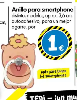 TEDi Anillo para smartphone oferta