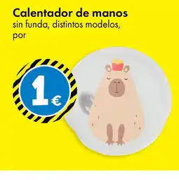TEDi Calentador de manos oferta
