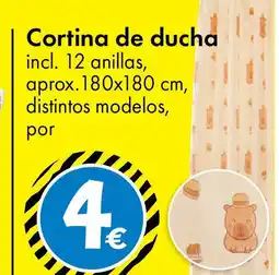 TEDi Cortina de ducha oferta