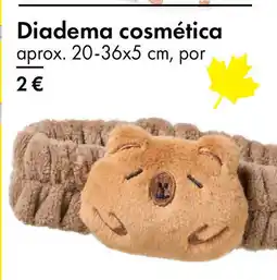 TEDi Diadema cosmética oferta