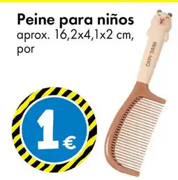 TEDi Peine para niños oferta