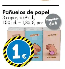 TEDi Pañuelos de papel oferta