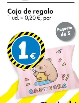 TEDi Caja de regalo oferta