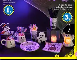 TEDi Soporte para vela de cerámica oferta