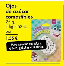 TEDi Ojos de azúcar comestibles oferta