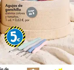 TEDi Agujas de ganchillo oferta
