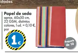 TEDi Papel de seda oferta