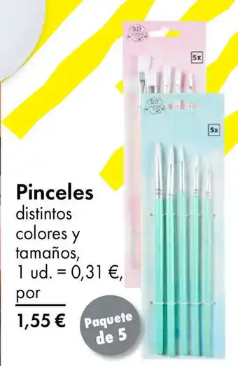 TEDi Pinceles oferta