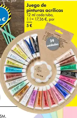 TEDi Juego de pintura acrilicas oferta