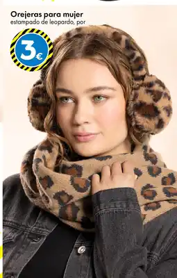TEDi Orejeras para mujer oferta