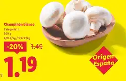 Lidl Champiñón blanco oferta