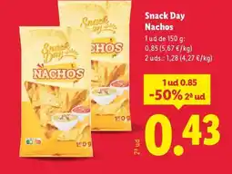 Lidl SNACK DAY Nachos oferta