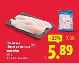 Lidl OCEAN SEA Filetes de merluza argentina oferta