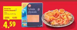 Lidl OCEAN SEA Salmón ahumado oferta