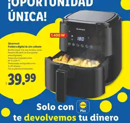 Lidl SILVERCREST Freidora digital de aire caliente oferta