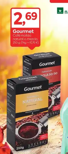 Suma Supermercados GOURMET Café molido natural o mezcla oferta
