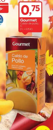 Suma Supermercados GOURMET Caldo de pollo oferta