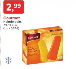 Suma Supermercados GOURMET Helado polo oferta