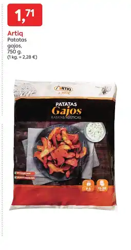 Suma Supermercados ARTIQ Patatas gajos oferta
