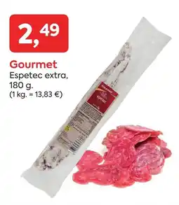 Suma Supermercados GOURMET Espetec extra oferta
