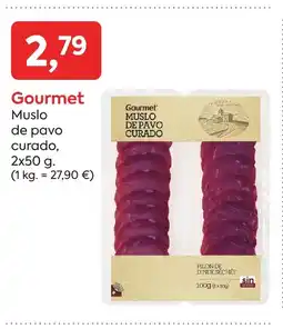 Suma Supermercados GOURMET Muslo de pavo curado oferta