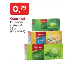 Suma Supermercados GOURMET Infusiones variedad oferta