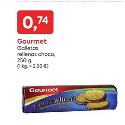 Suma Supermercados GOURMET Galletas rellenas choco oferta