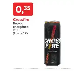 Suma Supermercados CROSSFIRE Bebida energética oferta