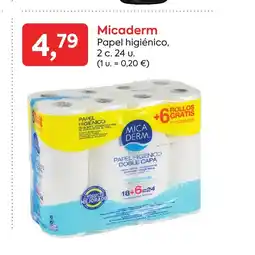 Suma Supermercados MICADERM Papel higiénico oferta