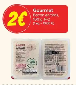 Suma Supermercados GOURMET Bacon en tiras oferta
