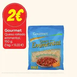 Suma Supermercados GOURMET Queso rallado emmental oferta