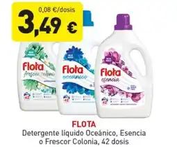 Hiperber FLOTA Detergente líquido Oceánico, Esencia o Frescor Colonia, 42 dosis oferta