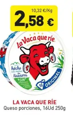 Hiperber LA VACA QUE RÍE Queso porciones oferta