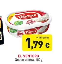 Hiperber EL VENTERO Queso crema oferta