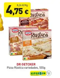 Hiperber DR OETCKER Pizza Rústica variedades oferta