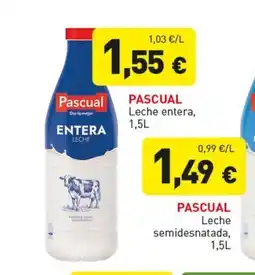 Hiperber PASCUAL Leche entera oferta