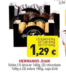Hiperber HERMANOS JUAN Soles oferta