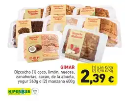 Hiperber GIMAR Bizcocho oferta