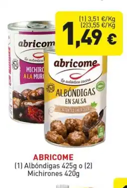 Hiperber ABRICOM Albóndigas oferta