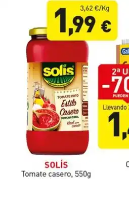 Hiperber SOLÍS Tomate casero oferta