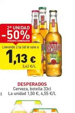 Hiperber DESPERADOS Cerveza, botella oferta