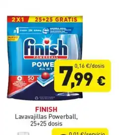 Hiperber FINISH Lavavajillas Powerball oferta