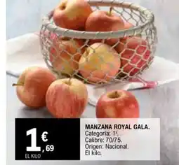 E.Leclerc Manzana royal gala oferta