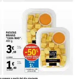 E.Leclerc CASA MAS Patatas bravas oferta