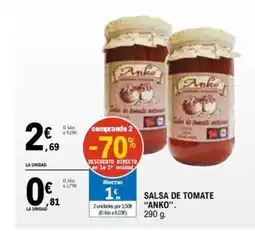 E.Leclerc ANKO Salsa de tomate oferta