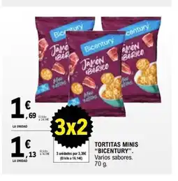 E.Leclerc BICENTURY Tortitas minis oferta