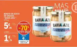 E.Leclerc BAHIA AZUL Bonito en aceite de girasol oferta