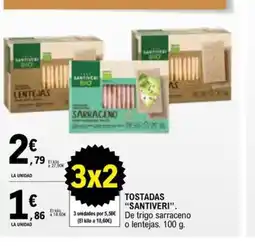 E.Leclerc SANTIVERI Tostadas oferta